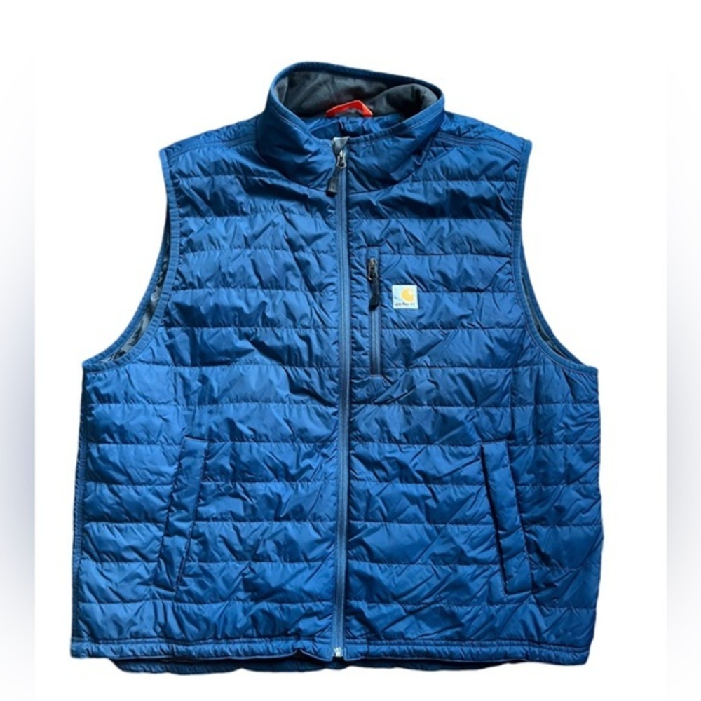 Blue Carhartt Men's Puffer Vest size 2XL #102286 376